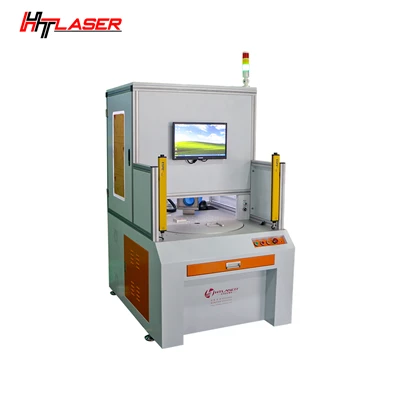 Dual-Maşena Nîşandana Laserî ya Maseya Rotary Station